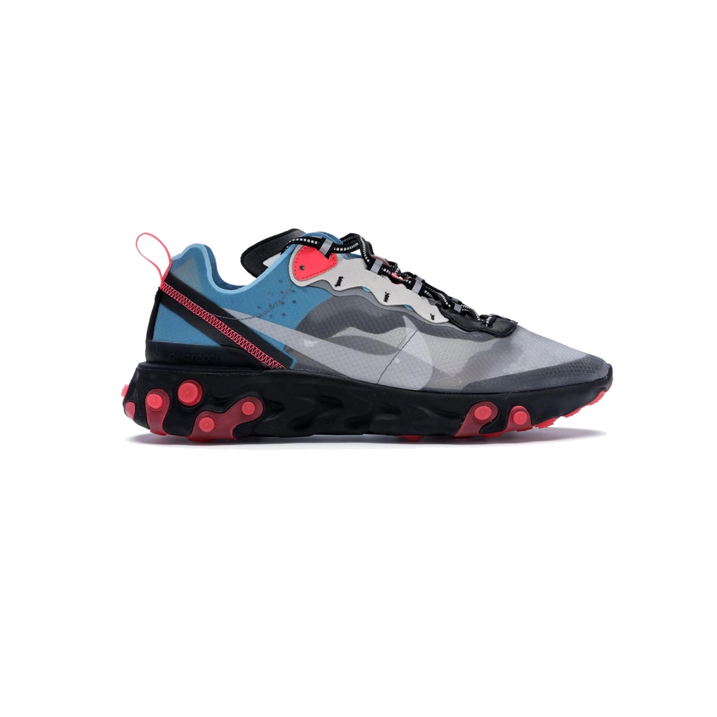 React 87 BLUE CHILL SOLAR RED – BJ SNEAKERS